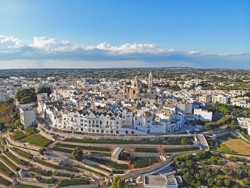 Città bianche in Puglia, Martina Franc